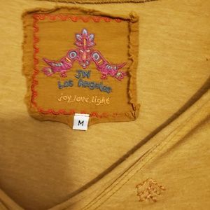 Johnny Was Dresses - JWLA MUSTARD EMBROIDERED DRESS SIZE MED Johnny Was Dresses - JWLA MUSTARD EMBROIDERED DRESS SIZE MED